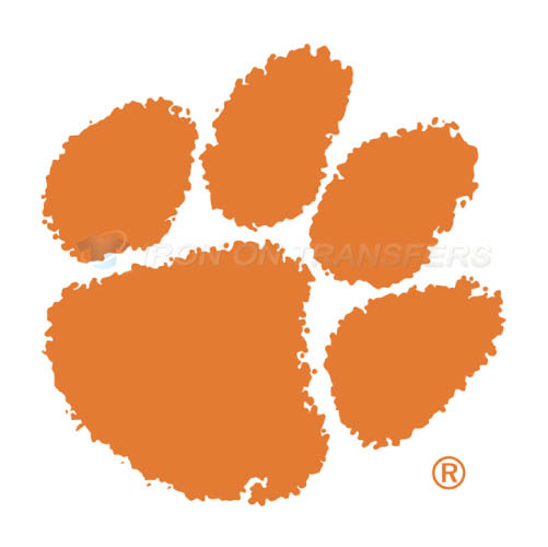 Clemson Tigers logo T-shirts Iron On Transfers N4147 - Click Image to Close